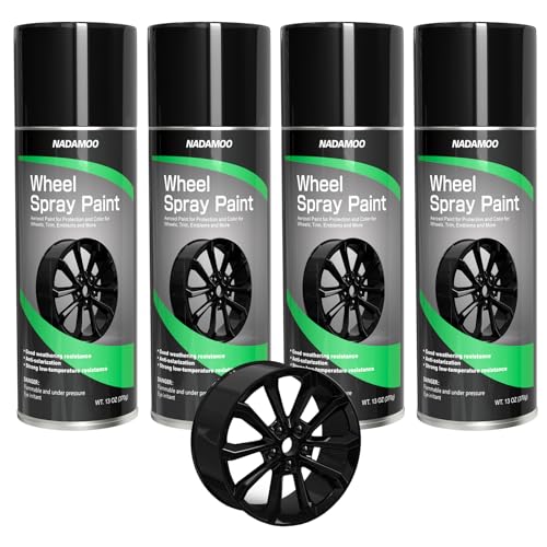 Gloss Black Spray Paint for Wheels (52 Ounce)