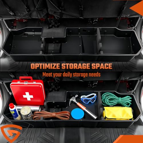 Truck Underseat Storage Box Fits for Chevy Silverado 1500 Crew Cab