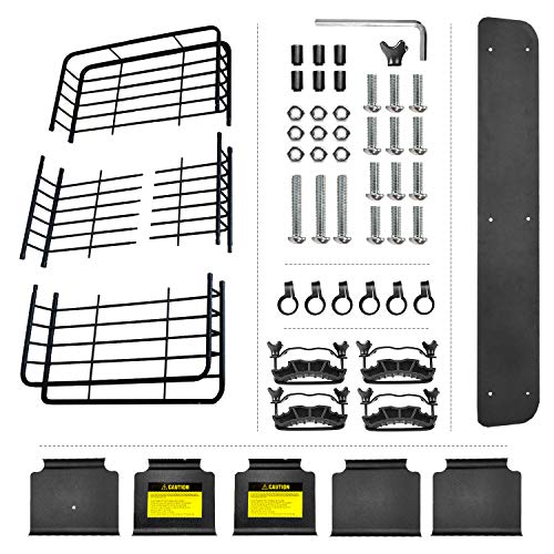 Roof Rack Cargo Basket 64"x39"x4" for SUV Truck Van Car