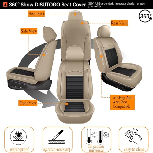 2 Front Seat Covers Fit for Toyota Camry 2002