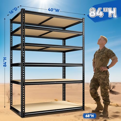 84" H Garage Shelving (6 Count)