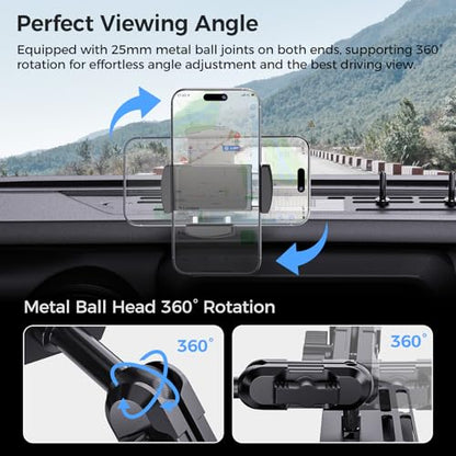 Metal Phone Mount for Jeep Wrangler JL JLU &Gladiator JT 2018