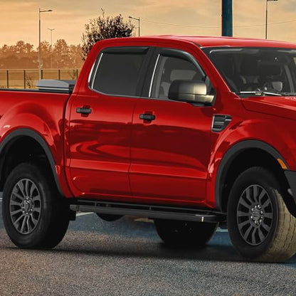 in Channel Extra Durable Rain Guards for Trucks Ford Ranger 2019
