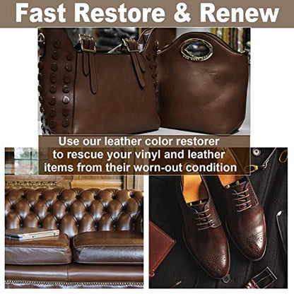 Dark Brown Leather Recoloring Balm