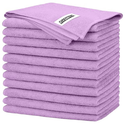 Purple Microfiber Cleaning Cloth (12 Count)