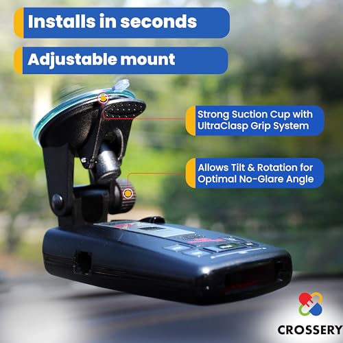 Radar Detector Mount for Escort Radar Detectors