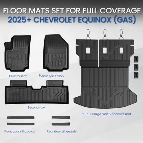 Floor Mats for Chevy Equinox & GMC Terrain 2025