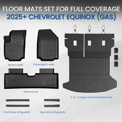 Floor Mats for Chevy Equinox & GMC Terrain 2025