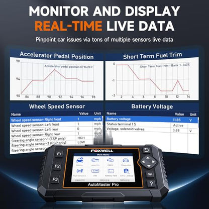 NT614 Elite OBD2 Scanner 4 System Code Reader Scan Engine ABS SRS Transmission