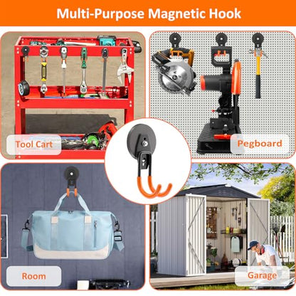Strong Magnetic Hooks Heavy Duty (4 Count)