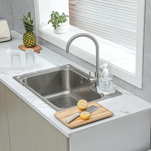 Silicone Soap Dish with Drain Spout