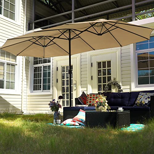15FT Patio Umbrella with Base