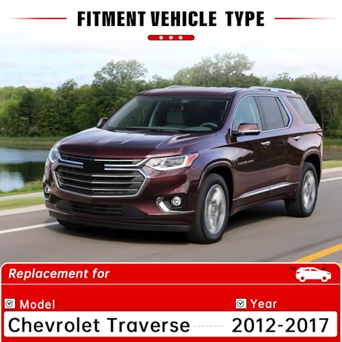 Windshield Wiper Blades Replacement for Chevy Chevrolet Traverse 2012
