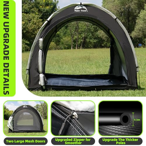 Outdoor Waterproof Bike Storage Tent Shed for 2