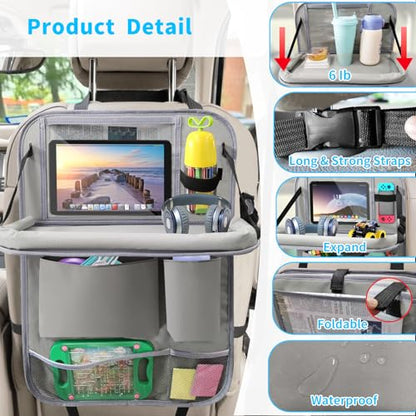 Car Backseat Organizer with Tablet Holder (2 Count)