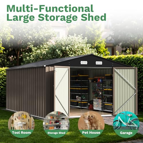 10x14 FT Outdoor Storage Shed