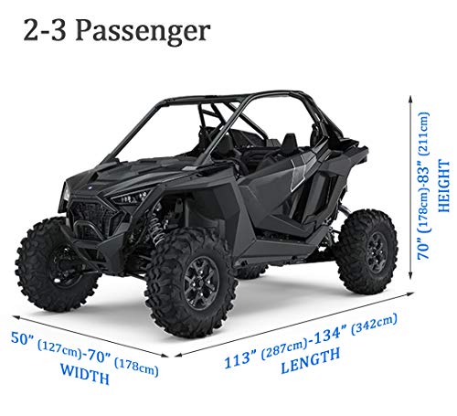 Side by Side UTV Cover Fit Max 2