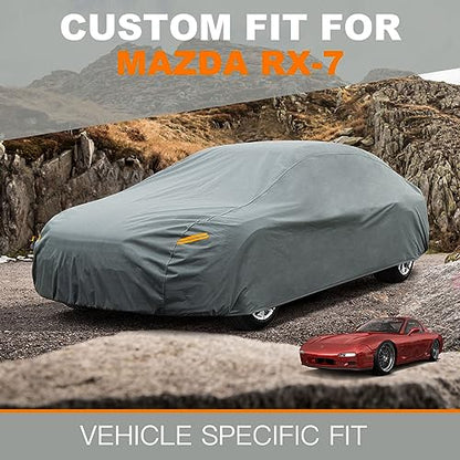 Waterproof Heavy Duty Car Cover Custom Fit Mazda RX