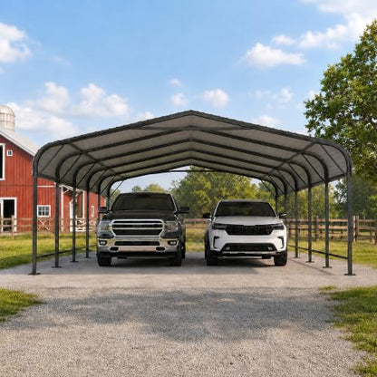 20x20 FT Metal Carport