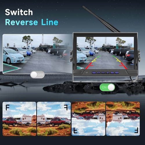 9 Inch Wireless Backup Camera for Truck