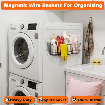 Heavy Duty Magnetic Basket (2 Count)