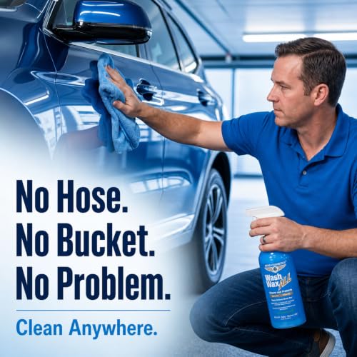 Wash Wax ALL Waterless Car Wash Kit RV Boat Spray Detailer