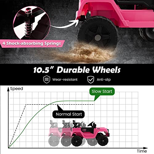Ride on Car 12V Battery Powered Truck Vehicle with Remote Control