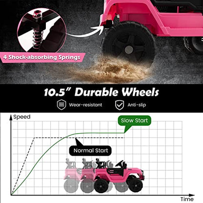 Ride on Car 12V Battery Powered Truck Vehicle with Remote Control