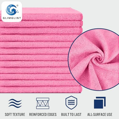 Microfiber Cleaning Cloth (12 Count)