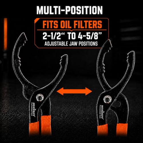 12" Adjustable Oil Filter Pliers