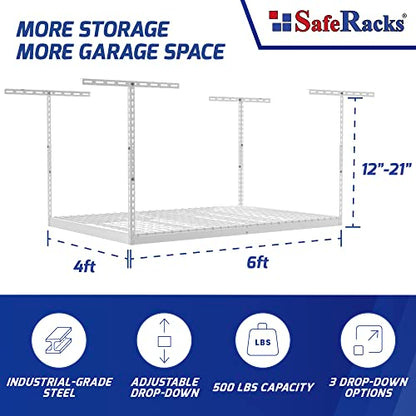 4x6 Overhead Garage Storage Rack