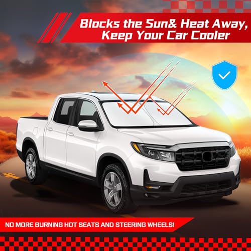 Windshield Sun Shade for Honda Ridgeline 2017
