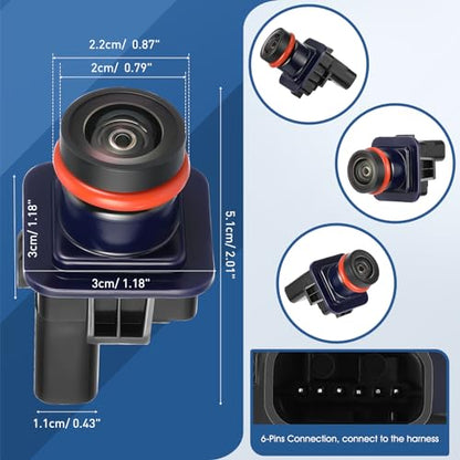 Rear View Backup Reverse Camera Fit for Lincoln MKS 2013