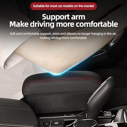 Car Armrest Box with Cup Holder Car Central Liftable Armres Storage Organizer Box Arm Rest