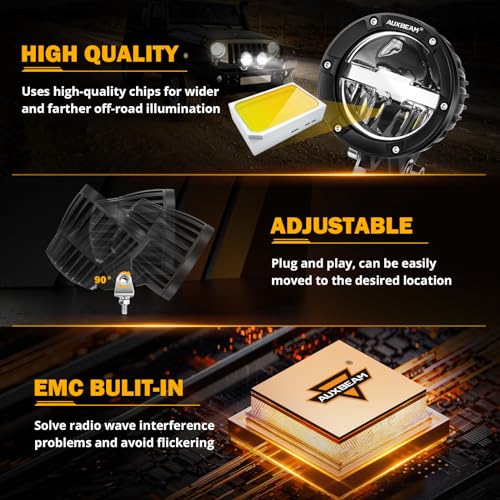 4'' 100W Offroad Light (2 Count)