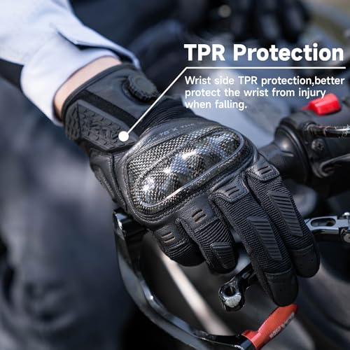 High Protection Motorcycle Gloves for Men