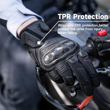 High Protection Motorcycle Gloves for Men