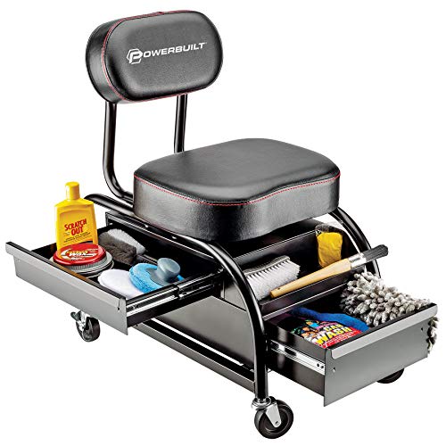 Professional Car Detailers Mechanics Roller Seat