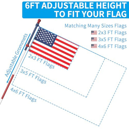 Flag Pole Upgraded Bracket