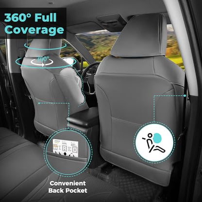 for Toyota RAV4 Seat Covers 2019 2020 2021 2022 2023 2024 2025 RAV 4 Prime & Hybrid XLE LE Limited XLE Premium