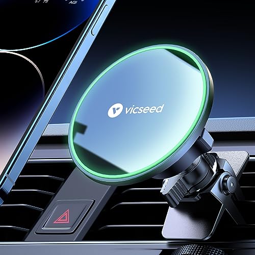 for MagSafe Car Mount [Upgraded Strongest Magnet Power] Magnetic Phone Holder for Car Vent 360 Adjustable Magnetic Car Phone Holder Mount for iPhone 16 Pro Max 15 14 13 12 Plus Mini