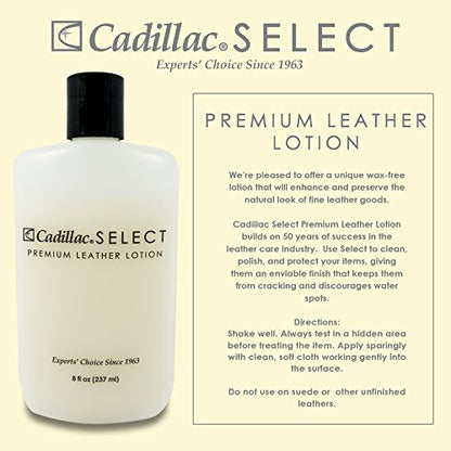 Select Leather Lotion Cleaner & Conditioner (8 Fl Oz)