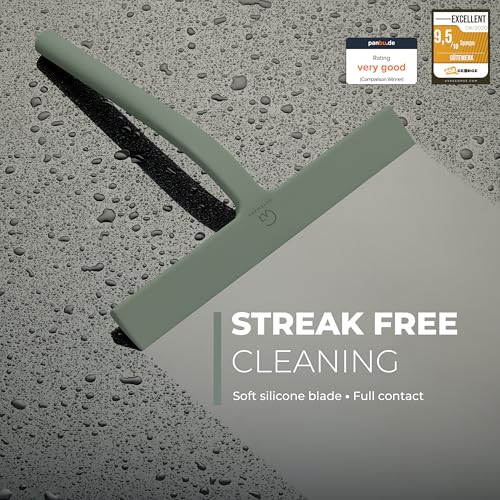 Silicone Shower Squeegee with 3
