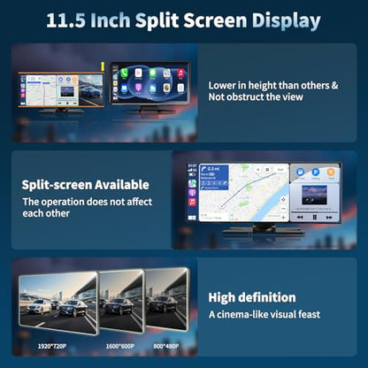 Wireless A pple Carplay Screen for Car