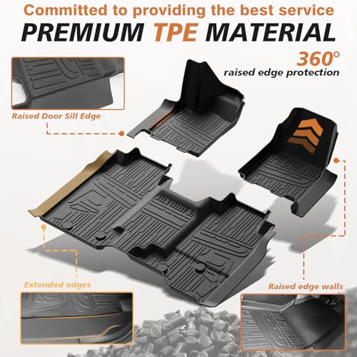 Floor Mats for 2024 (4 Count)
