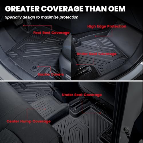 Floor Mats & Trunk Mat for Toyota RAV4 2026 PHEV Plug