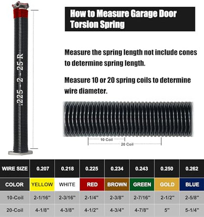 Garage Door Torsion Spring Set