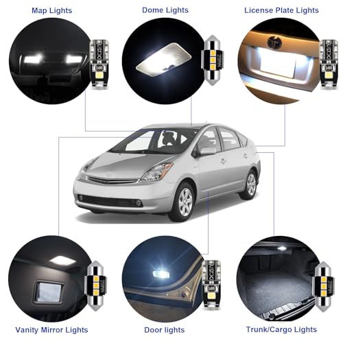 LED Interior Car Lights for Toyota (11 Count)