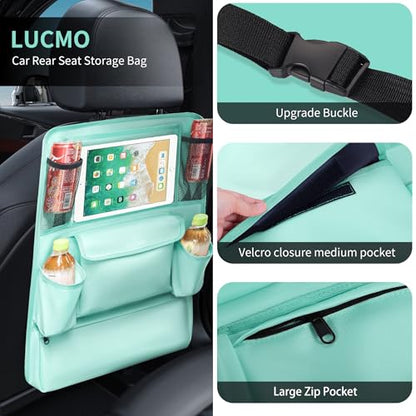 Car Backseat Organizer with Touch Screen Tablet Holder (10.5822 Ounce)