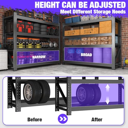 Metal Garage Shelving Unit